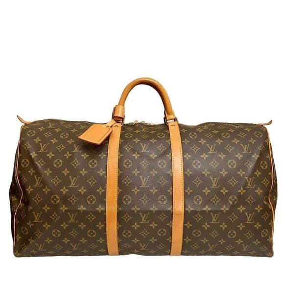 LOUIS VUITTON Monogram Keepall 60 Travel Bag 🧳 M6 - Picture 2 of 16